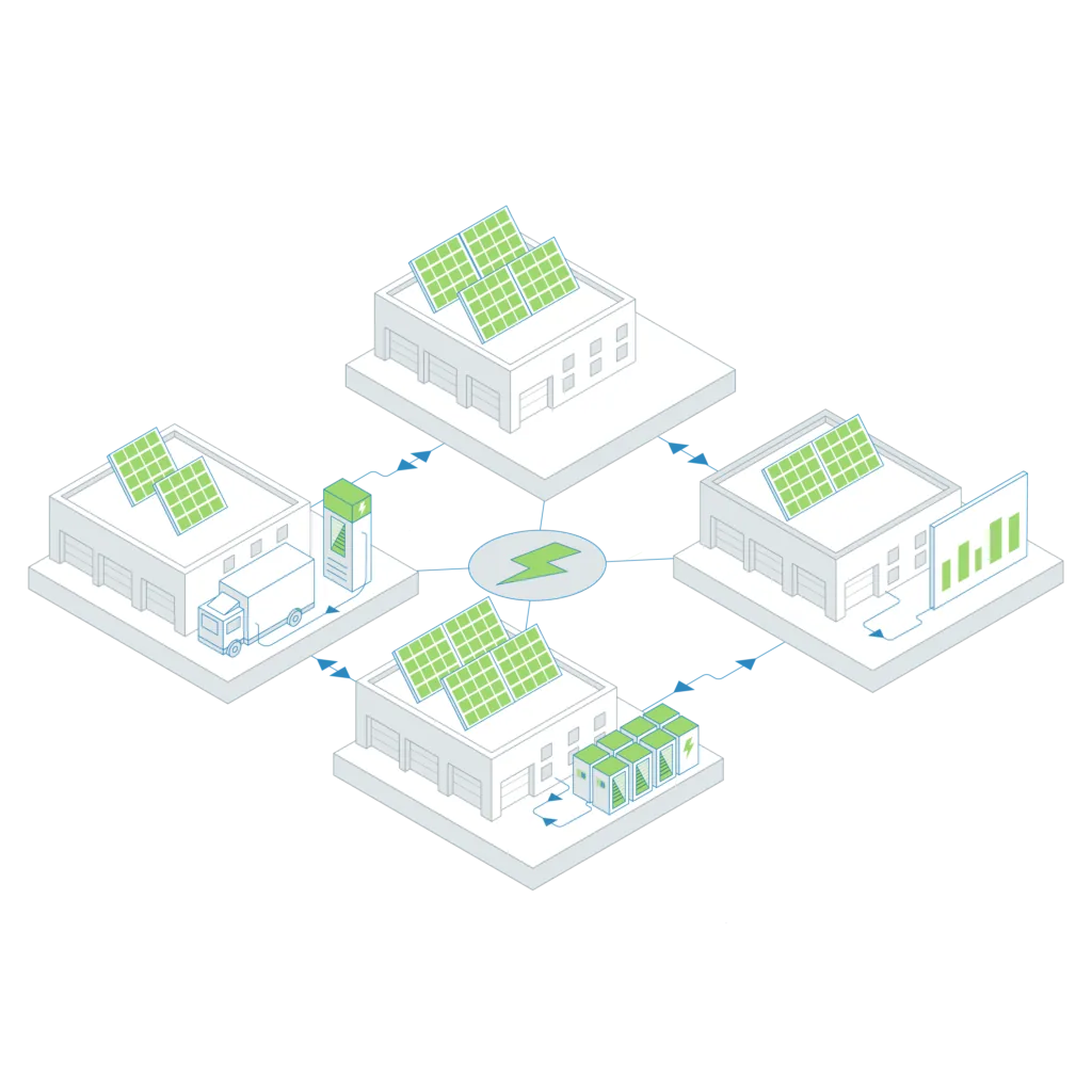 Visual van Praeter Energy Hub voor slimmer lokaal energiegebruik